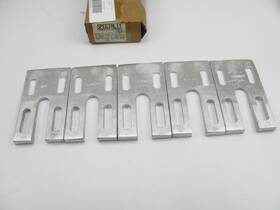 17247-5 Specialty Products 5 Spc 17247 Aluminum Alloy Hd Truck Shims - 3.5 Inch Wide 6.25 Long 4 Degrees