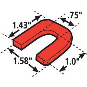 36050 Specialty Products Vanhool Upper Control Arm And Drive Axle 1/32 Inch Shims Set Of 6
