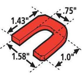 36052 Specialty Products Vanhool Upper Control Arm And Drive Axle 1/8 Inch Shims Set Of 6