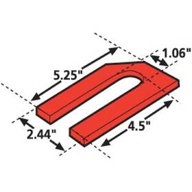 36090 Specialty Products Prevost H And L 1/32 Inch Alignment Shims Set Of 6 Universal