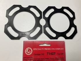 71427-2 Specialty Products 2 71427 Rear Camber Toe Adjuster Shim 7/8 3/8 Inch