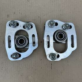 997-0287 Steeda 90-93 Mustang Caster Camber Plates 1990-1993 Foxbody Ford Gt Lx 5.0 3n1
