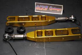 S012ca Subaru Isc Gold Rear Adjustable Control Arms 08 Wrx Sti 09-13 Forester 13 Brz Frs