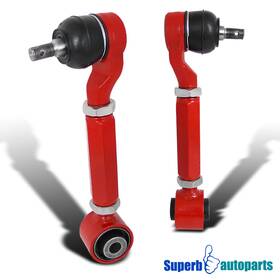 Superbautoparts 841808141232 Fits Honda 2003-2007 Accord 1999-2004 Odyssey Red Powder Rear Upper Control Arms
