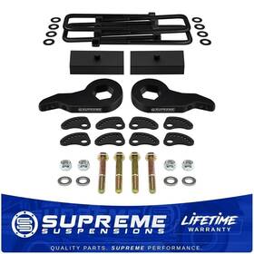 72978 Supreme Suspension 3 Inch Front 1 Rear Lift For 1999-2007 Chevy Silverado 4wd - Camber Alignment Kit