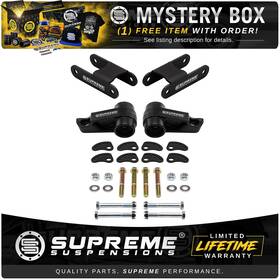 72983 Supreme Suspension 3 Inch Front 2 Rear Full Lift Caster Camber Adjusting Kit For 2006-2010 Hummer H3 72983 Supreme Suspension 3 Inch Front 2 Rear Full Lift Caster Camber Adjusting Kit For 2006-2010 Hummer H3