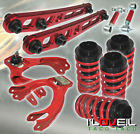 Suscombo-001-595-h6 Ilovetacotaco Honda Civic Eg Red Front Rear Camber Lower Control