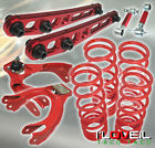 Suscombo-006-552-g5 Ilovetacotaco Honda Crx Fully Red Camber Lowering Spring Suspension Combo