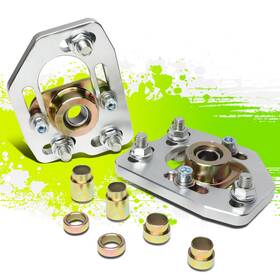Tsk-cbkpltfm90 Top Street King For 90-93 Ford Mustang Front 2pcs Aluminum Adjustable Camber/caster Plates Kit
