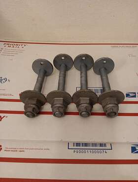48190-60050 Toyota 2022 2023 Tundra Cam Camber Adjuster Bolt Eccentric Set Used Genuine Oem
