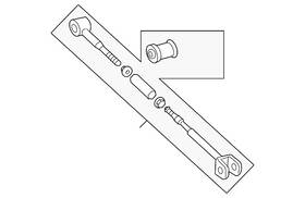 48730-0e080 Toyota Genuine Rear Control Arm