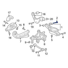 4840906010 Toyota Oe For Camry 18 Alignment Camber Adjusting Eccentric Bolt