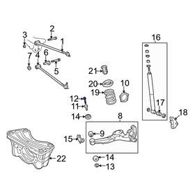 9011912278 Toyota Oe For Rav4 96-05 Rear Alignment Camber Adjusting Eccentric Bolt