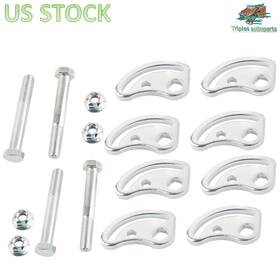 Cr062-sl-thw Triples Autoparts 2pcs Front Upper Control Arm Alignment Camber Bolt Kit For 99-19 Gmc Sierra 1500