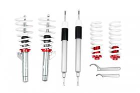 Th-b704 Truhart Adjustable Basic Coilovers Shocks Struts Kit For 07-14 Bmw 1 Series Rwd