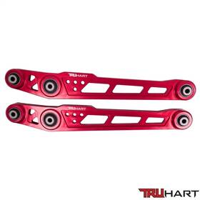 Th-h102-re Truhart Red Anodized Rear Lower Control Arm Kit For 1996-2000 Honda Civic Em Ek