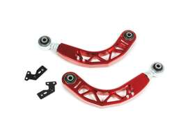 Th-h223-re Truhart Rear Camber Kit Polished Red For 18 Honda Accord 16 Civic Type-r