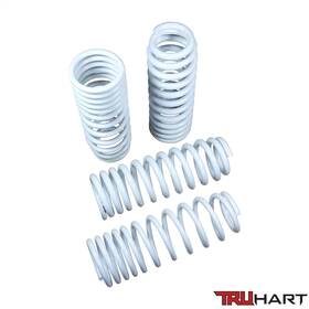 Th-k404 Truhart -1.5 Inch White Lowering Coil Springs Kit 4pc For 2021-2025 Kia K5