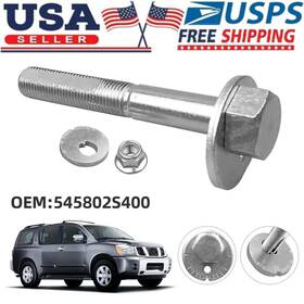 545802s400 Tzutogether 1 Set Of Suspension Arm Alignment Bolt Camber Screw For Nissan Armada 2004-2015