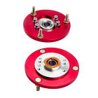Uyihc3 Maxpeedingrods Pair Front Top Hat Camber Plates Red For Bmw