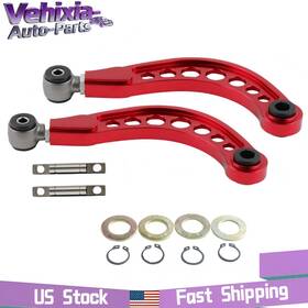 W-cr001-rd Vehixia-auto-parts Suspension Adjustable Rear Upper Camber Control Arms Kit For 2006-15 Honda Civic