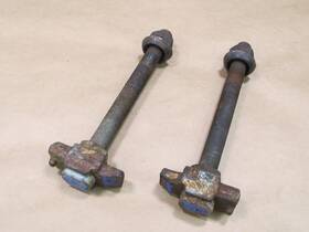 701411131d Volkswagen 1997-2003 Vw Eurovan T4 Set Of 2 Torsion Bar Bolt And Nut Oem