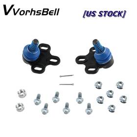 Otp012-bk-3d Vvorhsbell Front Lower Ball Joint Set For 2016-20 Honda Civic X Fc Fk Si Rs Camber Adjuster