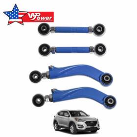 Xchj322-sub Wfpower 4x Rear Adjustable Arms Alignment Camber&toe Kit For Hyundai Tucson Kia Sportage