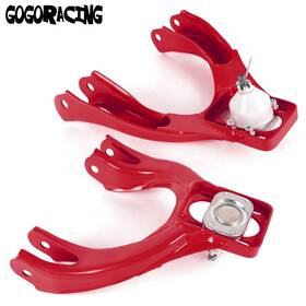 011lca-eg-red Wutong Racing Red Front Upper Camber Kit Control Arms For Integra 94-01 Civic 92-95