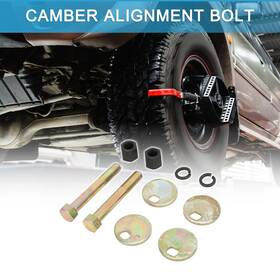 X Autohaux 656417693801 Front Upper Camber Caster And Alignment Kit For Chevy C1500 K1500 88-99 1set