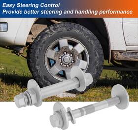 No.48409-34041 X Autohaux 670279433016 Front Camber Alignment Bolt For Toyota Tundra 2007-2019 With Nuts