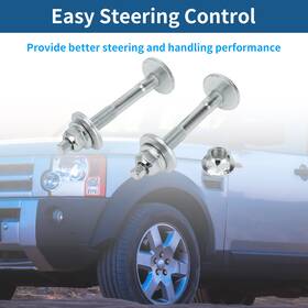 No.fx116056 X Autohaux 781954082280 Front Suspension Camber Bolt Kit For Land Rover Discovery 3 05-09