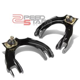 Zpd-cbkhc88bk Zpeedstarz For 88-91 Civic Stainless Steel Black Powder Coated Front Camber Suspension Kit