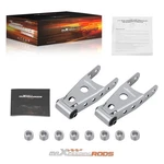 Rear 2"-3" Drop Shackles Lowering Kit For Chevrolet Silverado Sierra 1500 88-18. Fixed Price $37.88.