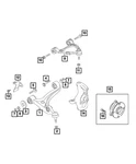Genuine Mopar Camber Adjust Bolt 68313176AA. Fixed Price $56.81.