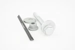 Repair Kit, Camber Adjusting Eccentric Bolt Fits Jaguar J9C1719, LR065710. Fixed Price $21.07.