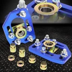 90-93 Ford Mustang Front Adjustable +/-3.0 Camber +/-2.0 Caster Plates Blue. Fixed Price $61.88.