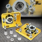 94-04 Ford Mustang +/- 2.5 Adjustable Alignment Camber Caster Plates Gold. Fixed Price $56.00.
