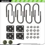 Trailer Bolt Kit For 3500 Lb 2-3/8" Round 1/2" Dia Thread Pitch. Fixed Price $34.91.