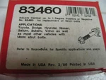 Specialty Products Co 83460 Camber Adjust Aide Toyota Dodge Saturn Subaru. Fixed Price $16.00.