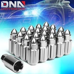Nrg LN-LS510SL-21 20PCS 50MM Bullet Shaped Close End Lug Nut W/adapter M12X1.25. Fixed Price $66.67.
