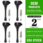 Pack For 2019-2021 Nissan Altima Rogue 2.5 Ignition Coil Spark Plug 224486CA1A. Fixed Price $65.50.