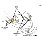 Moog K100129 Caster/camber Adjusting Kit Front. Fixed Price $75.62.