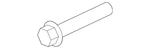 Genuine Mitsubishi Lateral Arm Bolt 4117A018. Fixed Price $11.97.
