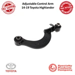 Spc Performance Adjustable Rear Control Arm Fits 14-19 Toyota Highlander #67815. Fixed Price $212.68.