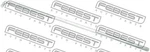 Febest Daihatsu Battery Holder 0199-ACV30. Fixed Price $39.00.