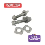 Steeda Autosports 555-4124, Pack Zinc Steel Adjustable Front Camber Bolt Kit. Fixed Price $68.13.