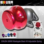 Emusa Red 38MM 2 Bots Adjustable Turbo External Wastegate Installed By 7 Psi. Fixed Price $968.99.
