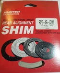 Hunter RP5-46-1201 Alignment Shim 1/4 Deg Gray #1. Fixed Price $9.95.