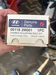 Hyundai Camber Adjusting Bolt Kit 00118-2M001. Fixed Price $22.91.